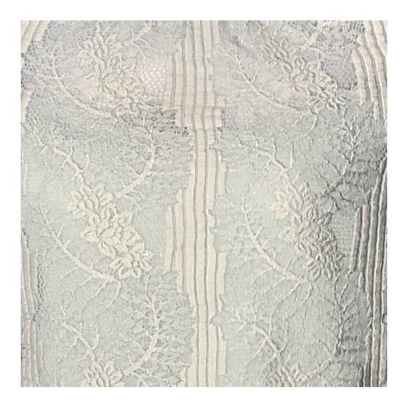 Revolve Heartloom Baby Blue Victorian Lace Blouse Bell Sleeve size Small - Picture 11 of 16